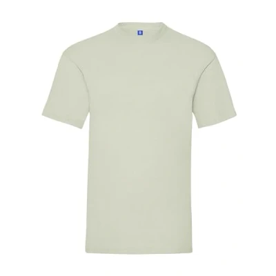 Image of BRAND KRUZE Mens T Shirt Regular Fit Plain Cotton Tee Crew Neck Top Casual Short Sleeve KZTS138 Tshirt Grey L