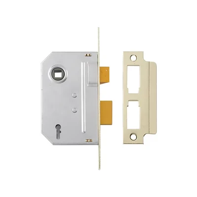 Image of Yale 2 Lever Mortice Basic Security, Polished Chrome, 2.5 Inch/64 mm