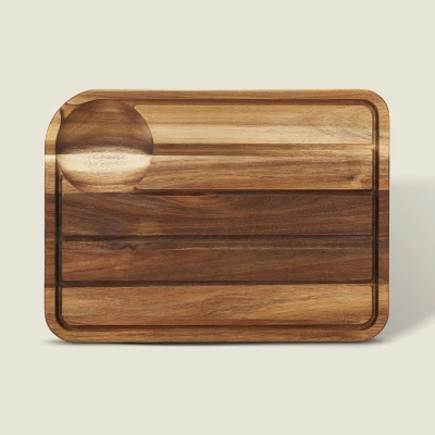 Image of Berden Extra Large Acacia Wood Carving Chopping &amp; Serving Board