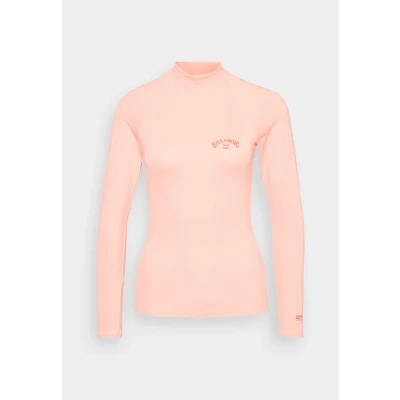 Image of Billabong Long Sleeve UPF 50 SURF T Shirt TROPIC LS Young Womens Pink XL
