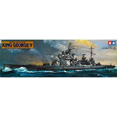 Image of Tamiya TAM78010 KING GEORGE V Scale Model, Multicoloured, Small