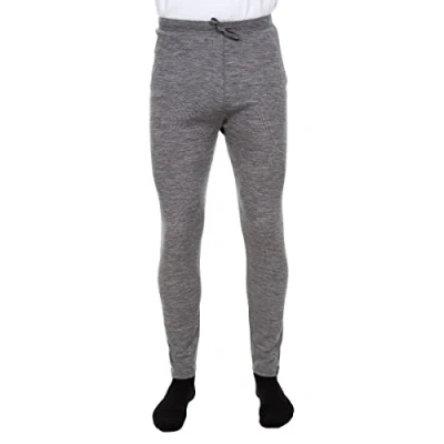 Image of DLX Trespass Fitchner Men&#039;s Merino Wool Base Layer Pants Dark Grey Marl XS