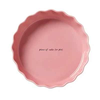 Image of Kate Spade New York Make It Pop Pie Dish, one Size, Pink