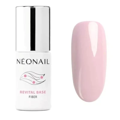 Image of NeoNail UV/LED Baza Hybrydowa Revital Base Fiber Creamy Splash 7,2ml