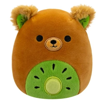 Image of Squishmallows Original 5 Inch Mitchard Kiwi Bear Official Jazwares Plush