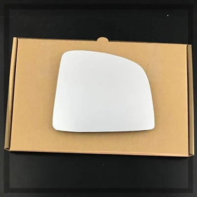 Image of Fits FIAT Doblo 2009 to 2020 Wing Mirror Glass LHS ( UK Passenger Side )