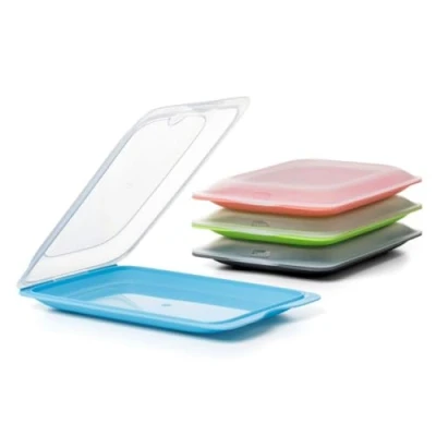 Image of Tatay 1180004 Sausage and Food Container, BPA Free, Reusable, Stackable, Dishwasher Microwave Safe, Plastic