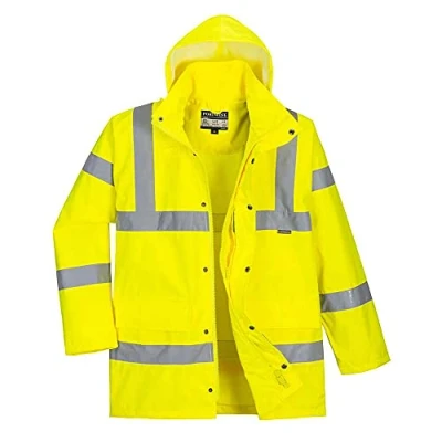 Image of Portwest Hi Vis Breathable Jacket, Size: XXL, Colour: Yellow, RT60YERXXL