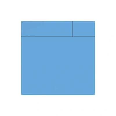 Image of MagFlex® Flexible Gloss Blue Dry Wipe Scrumboard Magnet for Creating Removable and Changeable Labels 75mm x Pack of 5