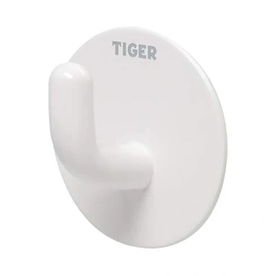 Image of Tiger Rondo, Towel Hooks for Hanging, White, 24x40x40mm