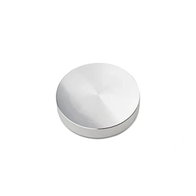 Image of Pro Ject Record Puck E Modern Aluminium Plate Weight for Reducing Unwanted Resonance Silver