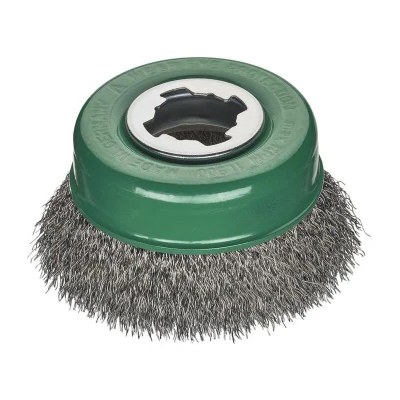 Image of Lessmann X Lock Crimped Stainless Steel Brush 85mm Non Spark