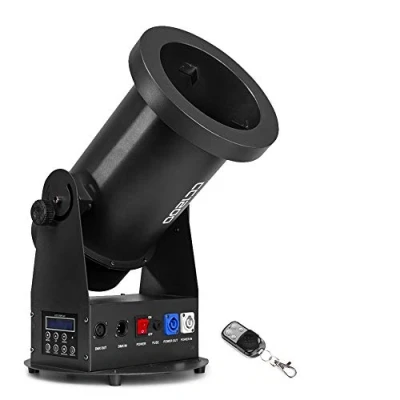 Image of beamz CC120 Electric Confetti Cannon Blower Machine Launcher, Manual and DMX Control Fun Party Wedding Event Celebration