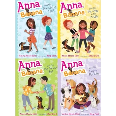 Image of Anna, Banana, and Friends A Four Book Paperback Collection! (Boxed Set): the Friendship Split; Monkey in ... Bet; Puppy Parade