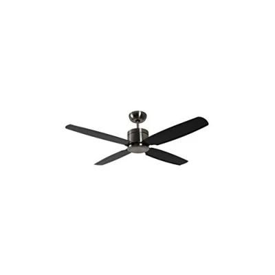 Image of Pepeo 132201303 Turno Ceiling Fan Includes Remote Control Brushed Chrome