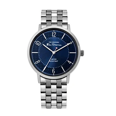 Image of Ben Sherman Mens Analogue Classic Quartz Watch with Stainless Steel Strap BS018USM