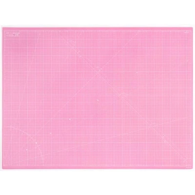 Image of Elan Cutting Mat A0 Pink and Purple, 5 Ply Craft Mat, Self Healing Board Craft, Art 120 x 90, Dressmaking Accessories for Sewing, Quilting, Crafting