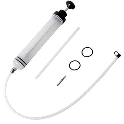 Image of LEMOTO Oil Syringe Manual Fluid Extractor,Fluid Transfer Pump,Gear and Brake Extractor Style Automotive Pump 500cc