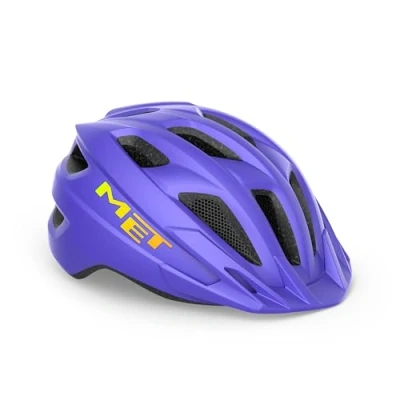 Image of MET Crackerjack MIPS Children&#039;s Cycling Helmet In Purple One Size (52 57 cm)