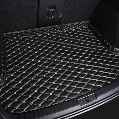 Image of Boot Liner, for Dacia Sandero 3/Sandero Stepway III 2021 2024 Custom Pads Pallet Protectors, Dog Friendly Waterproof With Raised Edges, Interior Accessories,D