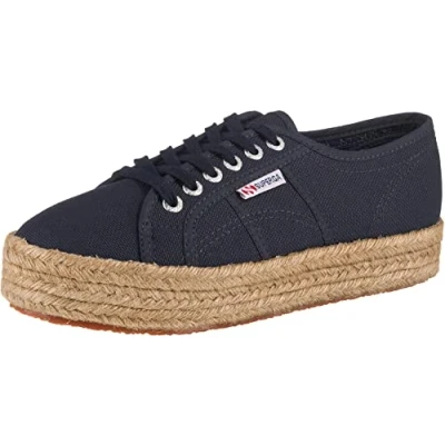 Image of Superga 2730 Cotropew Espadrilles, Size: 37, Navy shoes
