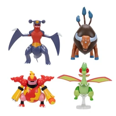 Image of Pokémon Battle Feature Figure 4 Pack Features Four 4.5 Inch Ready Figures
