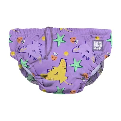 Image of Bambino Mio, Revolutionary Reusable Swim Nappy Pant for Babies and Toddlers, Boys Girls, Flash, 6 12 Months