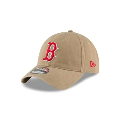 Image of New Era Boston Red Sox MLB Core Classic Brown Adjustable 9Twenty Cap