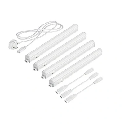 Image of Parlat LED Under Cabinet Lights Rigel, 31.3cm Each, 445lm White, Set of 4, BS