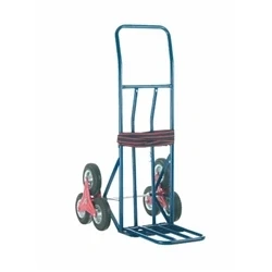 Image of Wide Stair climber; 3 Star Wheels; Steel; 50/150kg; Blue