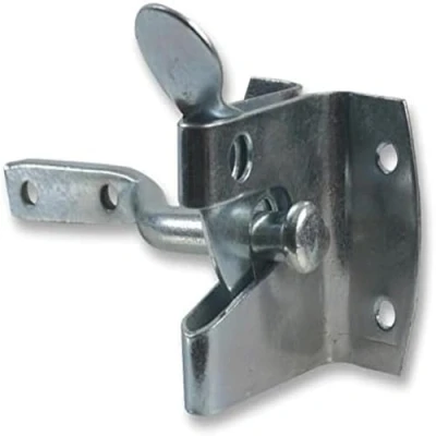 Image of Duratool D01274 Automatic Gate Latch, Zinc Plated
