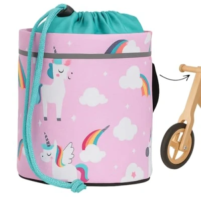 Image of Knuffig Handlebar Bag Children&#039;s Balance Bike Suitable for Scooter Tricycle &amp; Bicycle Gift Idea Accessories