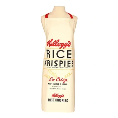 Image of Vintage Kellogg&#039;s Rice Krispies Adult Apron