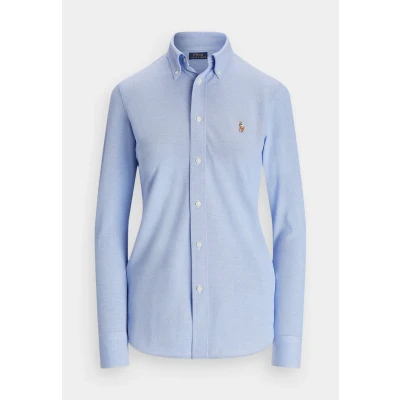 Image of Polo Ralph Lauren Oxford Shirt Buttondown blouse, Women&#039;s, Size: XXS, Harbor island blue
