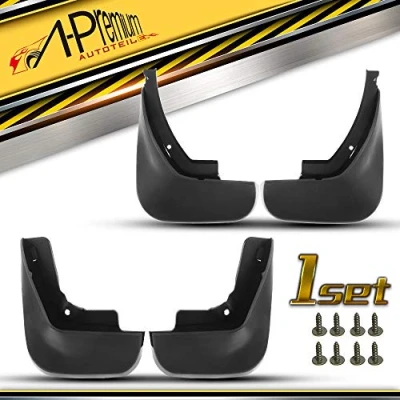 Image of 4 x Mudflaps Front Rear Left Right for A6 4F C6 Avant Allroad 2004 2011