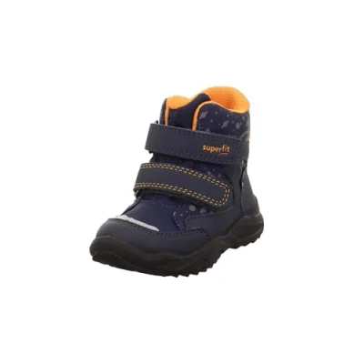 Image of Superfit Boys GLACIER warm gefütterte Gore Tex Stiefel, BLAU/ORANGE 8020