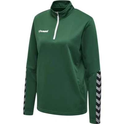 Image of hummel Hmlauthentic Half Zip Sweatshirt Women&#039;s Multisport with Short
