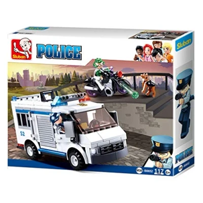 Image of Sluban Police M38 B0652, Various