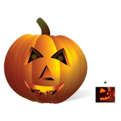 Image of BundleZ 4 FanZ Fan Packs Pumpkin Horror/Halloween Lifesize Cardboard Cutout/Standee/Standup Includes 8x10 (20x25cm) Star Photo