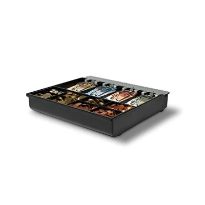 Image of Safescan 3540T Drawer Insert for SD 3540 Layout 8 Coin Compartments Black