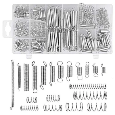 Image of Gasea 200pcs Spring Assorted Kit, 20 Sizes Extension and Compression Springs Set for Repairs