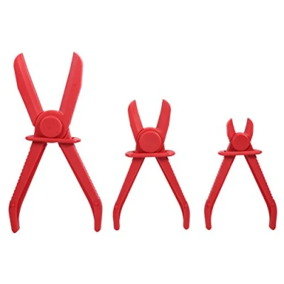 Image of VEGBY Automobile Motorcycle Brake Fuel Plier Clamp Hands Free Tool (set Of 3)