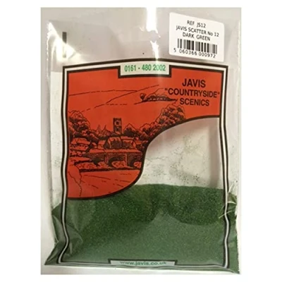 Image of Scenic Scatter , Model Railway / Wargaming, Dark Green, Javis