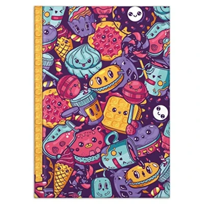 Image of RNK Sweets 46810 Notebook DIN A4 Blank with 96 Sheets 70 g/m² Pack of 1