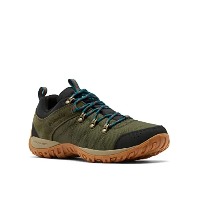 Image of Columbia Men&#039;s Peakfreak Venture LT low rise hiking shoes, Green (Nori x Deep Wave), 8 UK
