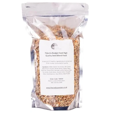 Image of Parrot Essentials Premium Quality Parakeet Diet Seed Blend (1.15 kg) Budgies Food, Mix Blend, For Small Birds