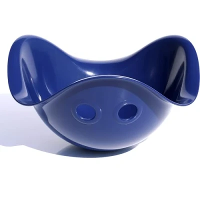 Image of MOLUK Bilibo Bowl Shape Toy for Toddlers Non Toxic Plastic, Travel Friendly Bath Creative Indoor Outdoor Stimulates Imagination and Creativity Child Toys Gift Ideas Midnight Blue