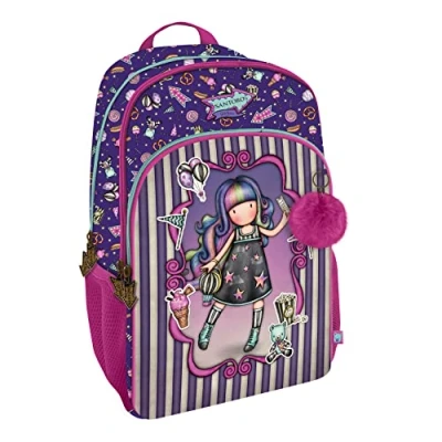 Image of Santoro Gorjuss Triple Zip Rucksack Up and Away