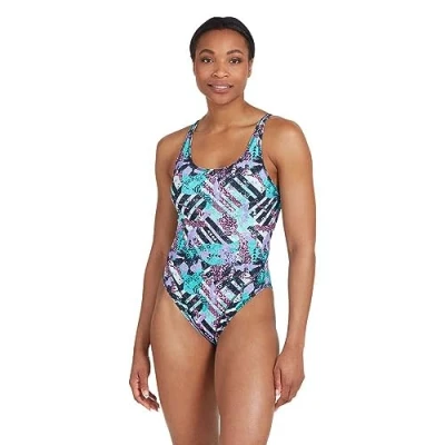 Image of Zoggs Women&#039;s Master Back Swimsuits, Breakaway, 6
