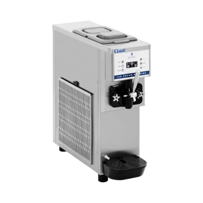 Image of Royal Catering RCSI 16A Soft serve ice cream machine 800 W 13 l/h LED Frozen yoghurt maker